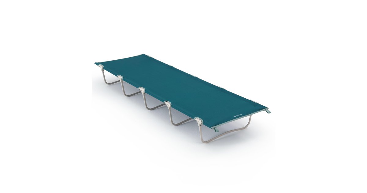 QUECHUA Campingliege Camp Bed Basic 60 cm für 1 Person