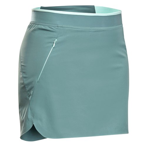 Quechua Hosenrock Rock/Shorts Damen Bergwandern - MH500 türkis