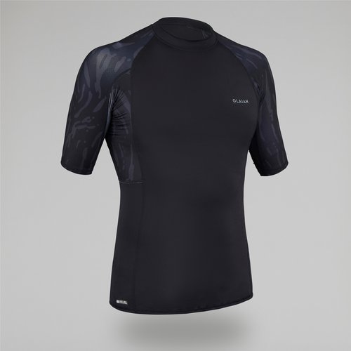 Olaian UV-Shirt Herren kurzarm Surfen 500 Beast