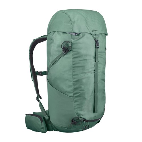 Quechua Wanderrucksack - MH100 - 35 L grün