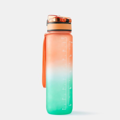 Phoenix Trinkflasche 1 Liter - Motivation orange/grün