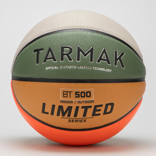 Tarmak Basketball Größe 7 FIBA-Zulassung - BT500 grün/orange