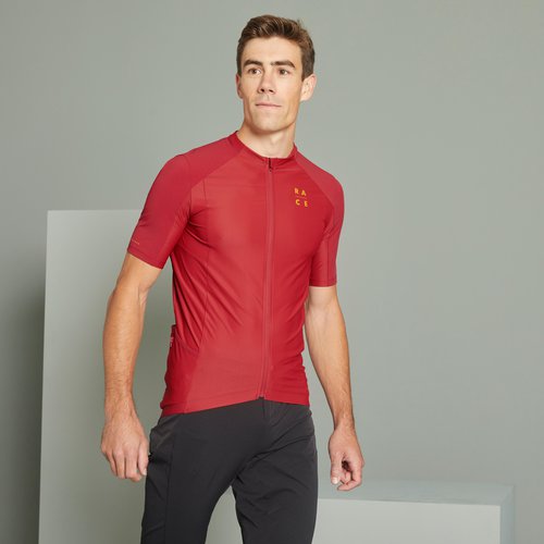 Rockrider Radtrikot kurzarm MTB - Race 700 rot