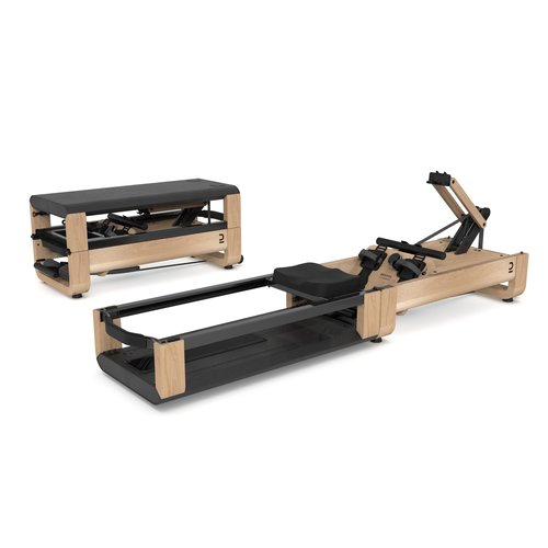 Domyos Rudergerät Eigenantrieb Connected klappbar - Woodrower