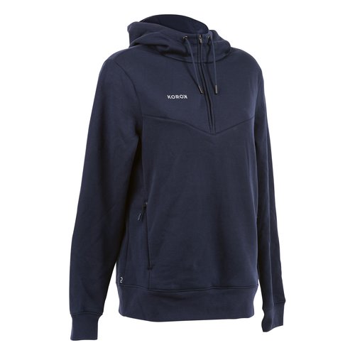 Korok Damen Feldhockey Hoodie - FH500 marineblau