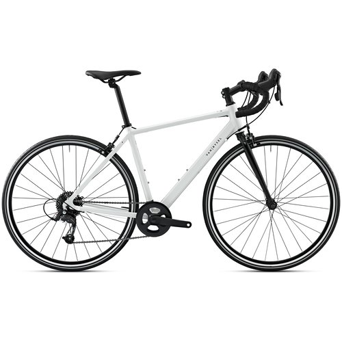Triban Rennrad EDR Easy Van Rysel Aluminium BTWIN 8-fach-weiss
