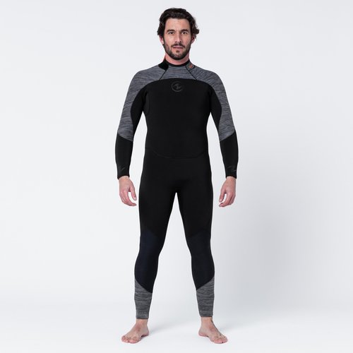 Aqualung Neoprenanzug Herren 5 mm Aqualung - Aquaflex schwarz/grau