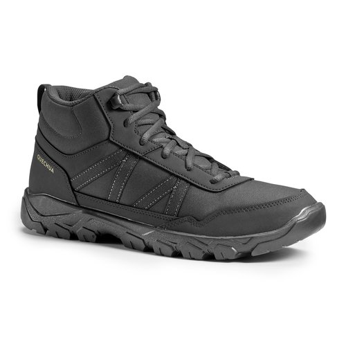 Quechua Wanderschuhe Herren - NH100 halbhoch grau