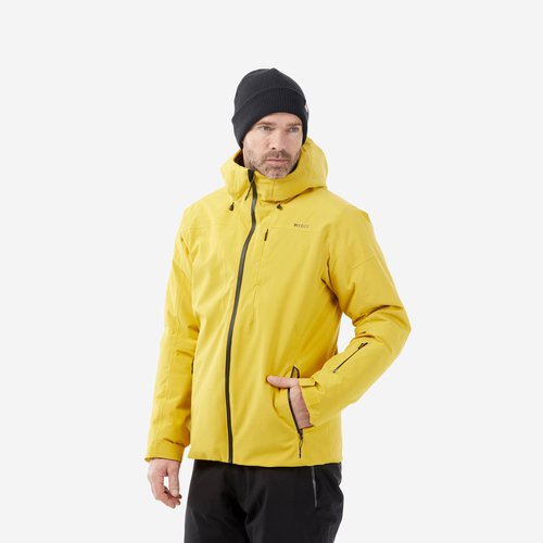 Wedze Skijacke Herren warm und wasserdicht - 500 gelb