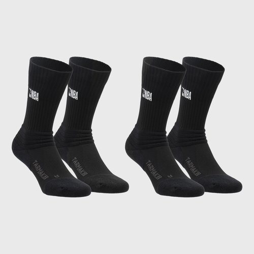 Tarmak Damen/Herren Basketball Socken NBA - SO900 schwarz