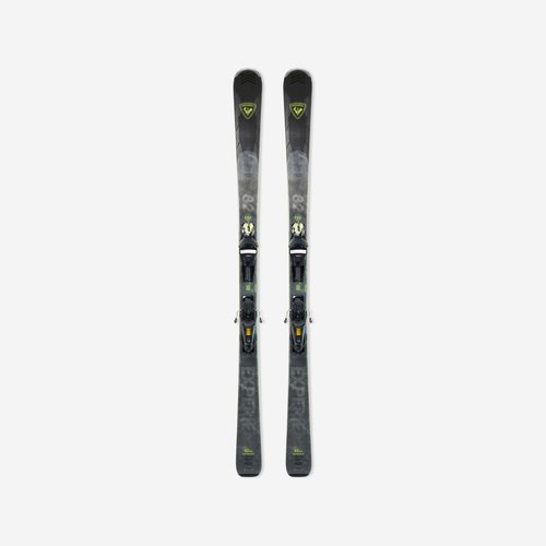 Rossignol Ski Allmountain mit Bindung Piste - Rossignol Experience 82 basaltfarben