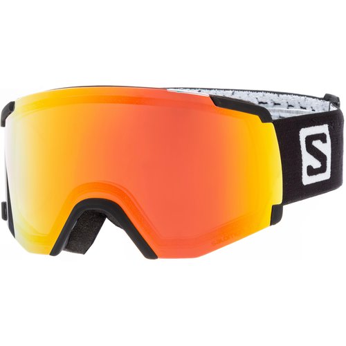 Salomon S/VIEW PHOTO Bk/AW Red Skibrille