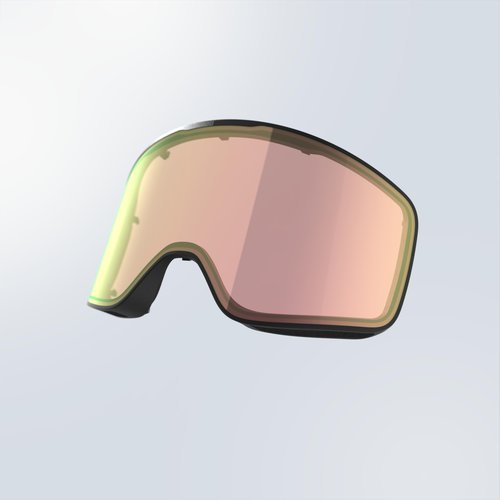 Wedze Skibrille Snowboardbrille Erwachsene/Kinder Schönwetter - G 500 C HD