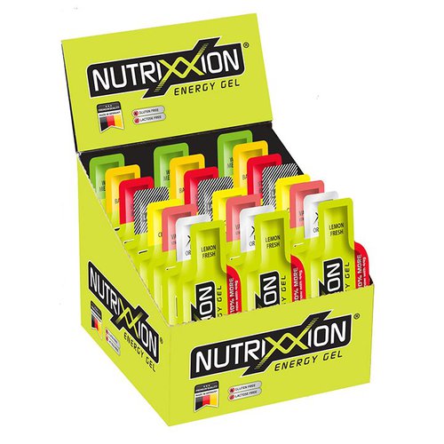 Nutrixxion -gemischt- 24 Stck./Karton Energy Gel, Energie Gel,