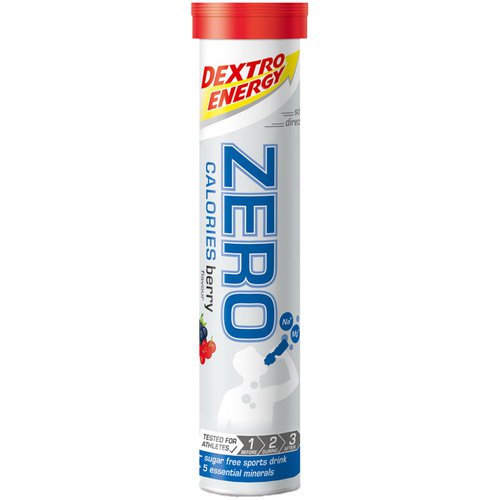 Dextro Energy Zero Calories Brausetabletten Berry 20 Stck., Energie Getränk,