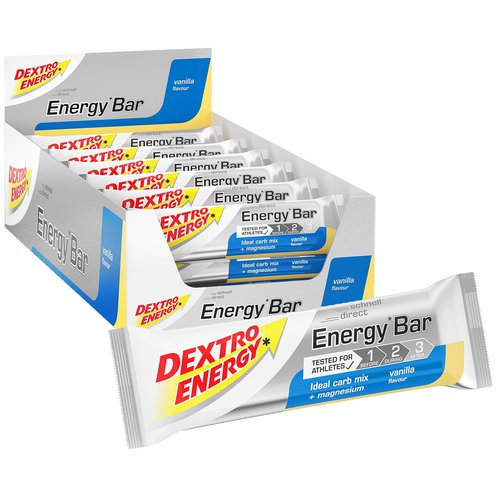 Dextro Energy Vanilla 24 Stck./Karton Riegel, Energie Riegel,