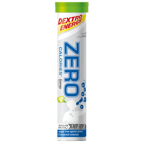 Dextro Energy Zero Calories Brausetabletten Limette 20Stck, Energie Getränk,