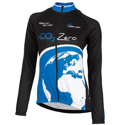 Bobstars Rennrad Trikot, BOBSTARS Frauen CO2 Zero Langarmtrikot