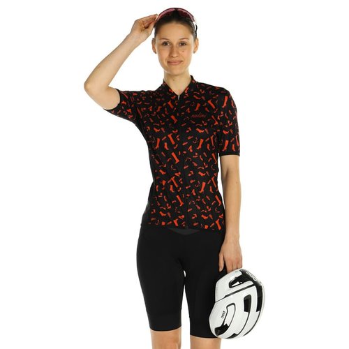 Nalini Damen-Set (Radtrikot + Radhose) NALINI Red Shoes Damen-Set (2 Teile),