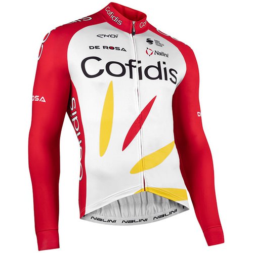 Nalini COFIDIS 2021 Langarmtrikot, für Herren