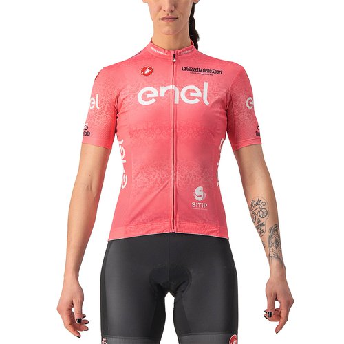 Castelli GIRO D'ITALIA Maglia Rosa 2022 Damentrikot