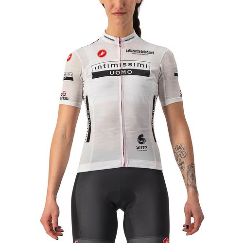 Castelli GIRO D'ITALIA Maglia Bianca 2022 Damentrikot