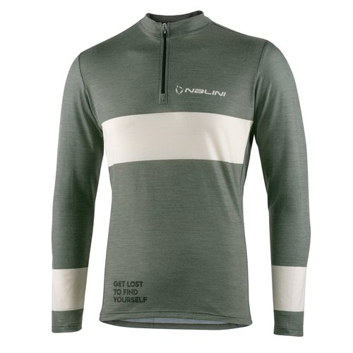 Nalini Langarm-New Wool Bikeshirt, für Herren