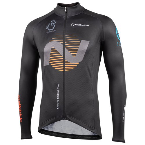 Nalini New Warm Langarmtrikot, für Herren
