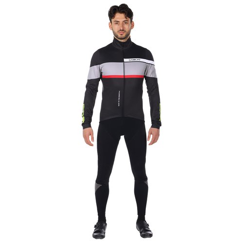 Nalini Set (Winterjacke + lange Radhose) NALINI Traguardo Set (2 Teile), für