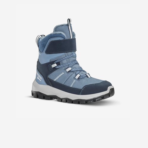 Quechua Winterschuhe Kinder Gr. 24–34 Klett warm wasserdicht Winterwandern - SH500 MTN