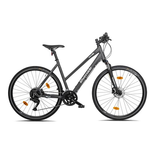 Riverside Cross Bike 28 Zoll Riverside 700 CTR Grau