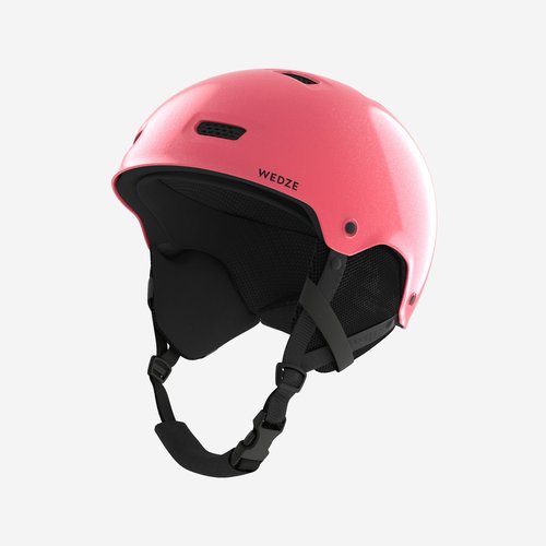 Dreamscape Skihelm Snowboardhelm Erwachsene/Kinder - H-FS 300 rosa/Glitzer