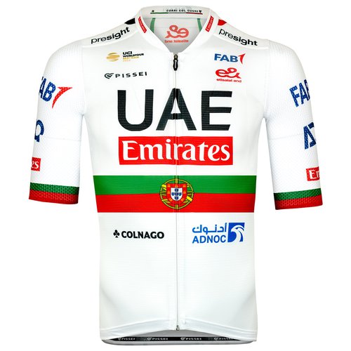 Pissei UAE EMIRATES Portugiesischer Meister 2024 Kurzarmtrikot, für Herren