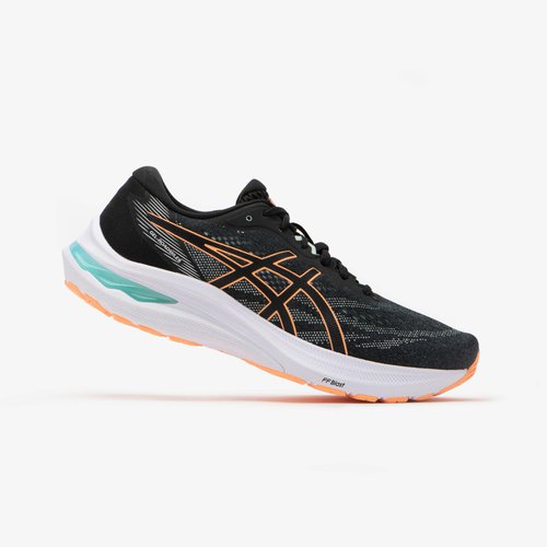 Asics laufschuhe schwarz orange best sale