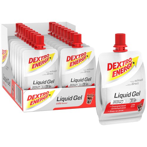 Dextro Energy Liquid Gel Cola 18 Stck./Karton, Energie Gel,