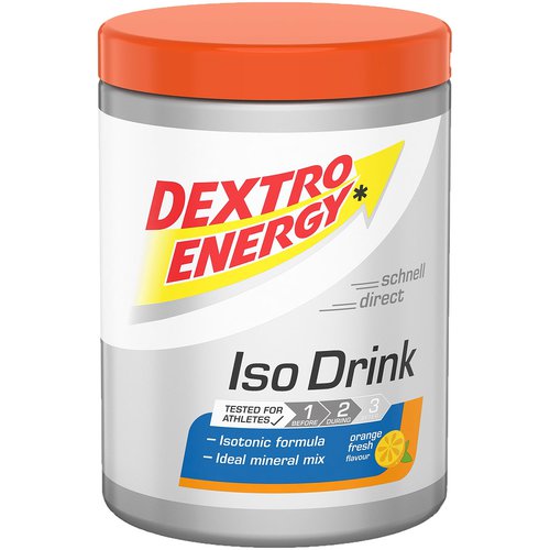 Dextro Energy Iso Orange fresh 440g Dose Drink, Energie Getränk,