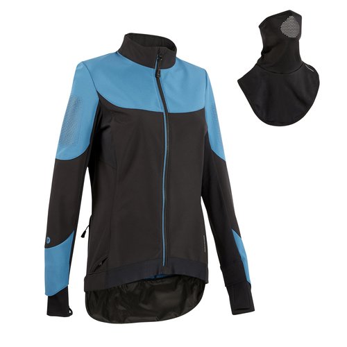 Rockrider Fahrradjacke MTB D türkis/schw