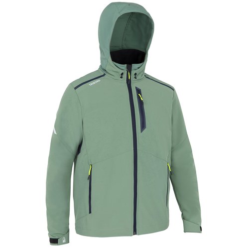 Tribord Softshelljacke Segeln Herren winddicht 900 khaki