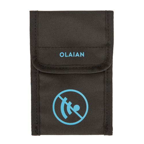 Olaian Tasche Keyless Signalblocker Surfen für Autoschlüssel schwarz