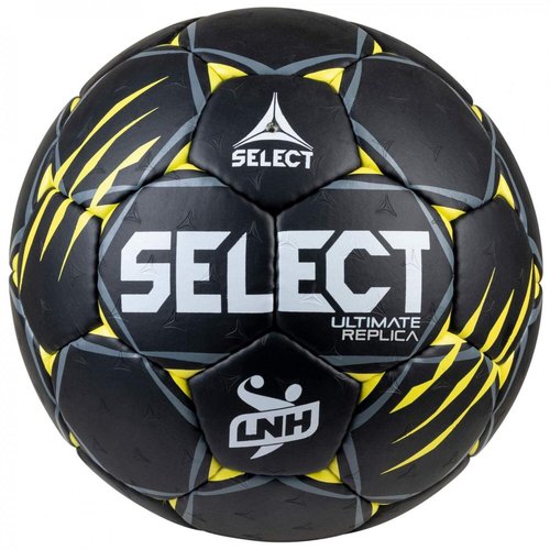 Select Kinder Handball Grösse 1 - Select Ultimate Replica LNH 2023 schwarz/gelb