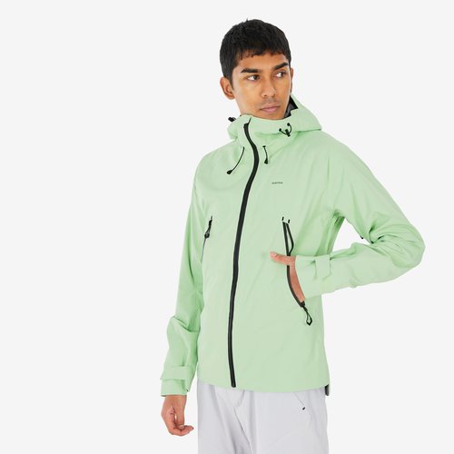 Quechua Wanderjacke Herren wasserdicht leicht - MH500 hellgrün