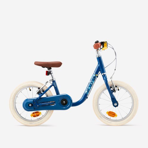 Btwin Kinderfahrrad 14 Zoll Discover 900 blau