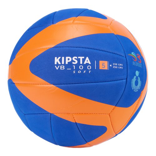Allsix Volleyball 230–250 g - V100 Soft blau/orange
