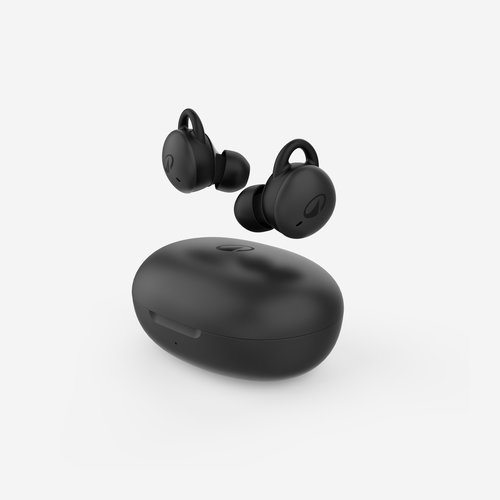 Decathlon Lauf-Kopfhörer kabellos - TWS 100 schwarz