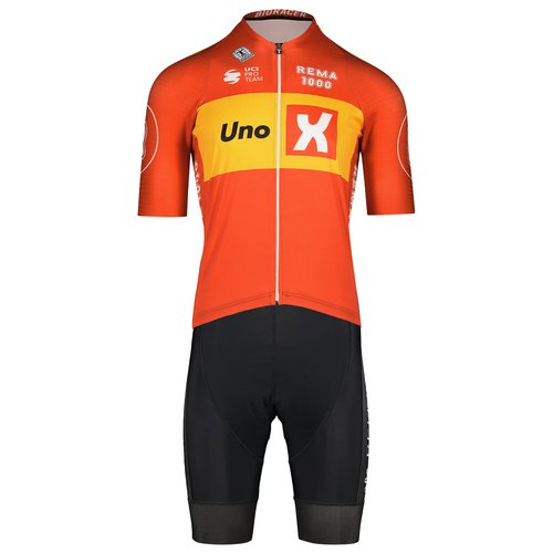 Bioracer Set (Radtrikot + Radhose) UNO-X Icon 2024, für Herren,
