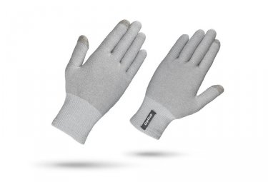 GripGrab lange handschuhe merino liner grey