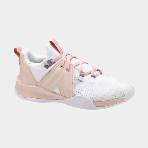 Atorka Herren/Damen Handball Hallenschuhe ‒ H500 Faster rosa/weiss