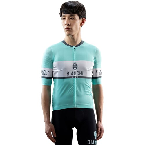 Bianchi Milano Remastered Kurzarmtrikot, für Herren