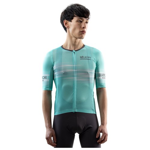 Bianchi Milano Ultralight Kurzarmtrikot, für Herren