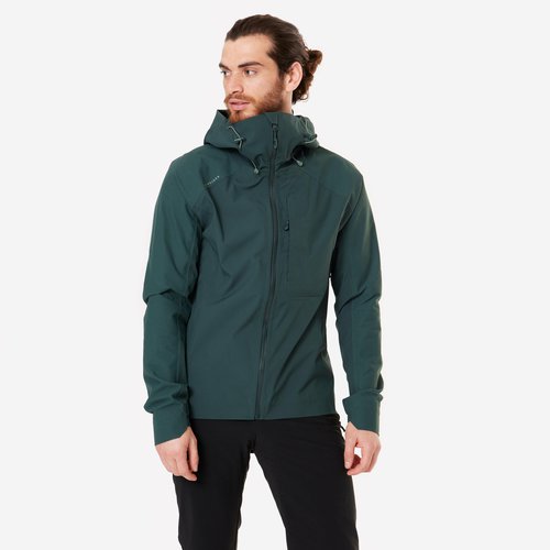 Rockrider Fahrrad Regenjacke MTB Komfort 900 Herren grün